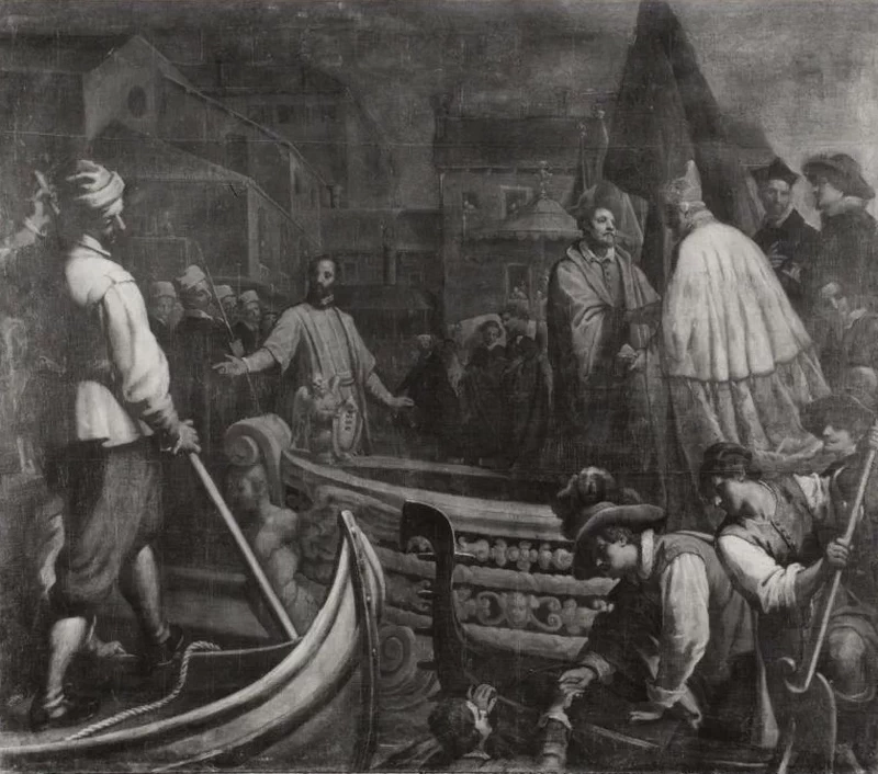 Visita del doge a San Giacometto di Rialto - Palazzo Ducale, Venezia